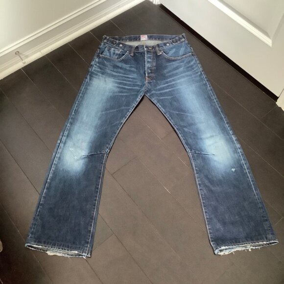 Men's Rare PRPS Made in Japan Purple Tag Denim Jeans, Size 33 - Picture 13 of 16